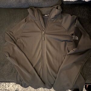 The North Face Charcoal Zip-Up Jacket
